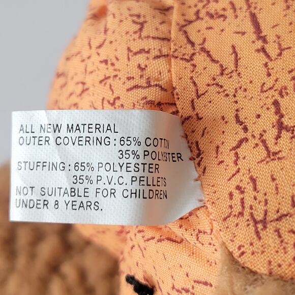 Jo-Ann Stores 1999 Halloween Pumpkin Teddy Bear 12" Plush Witch Hat Collectible - Picture 15 of 15